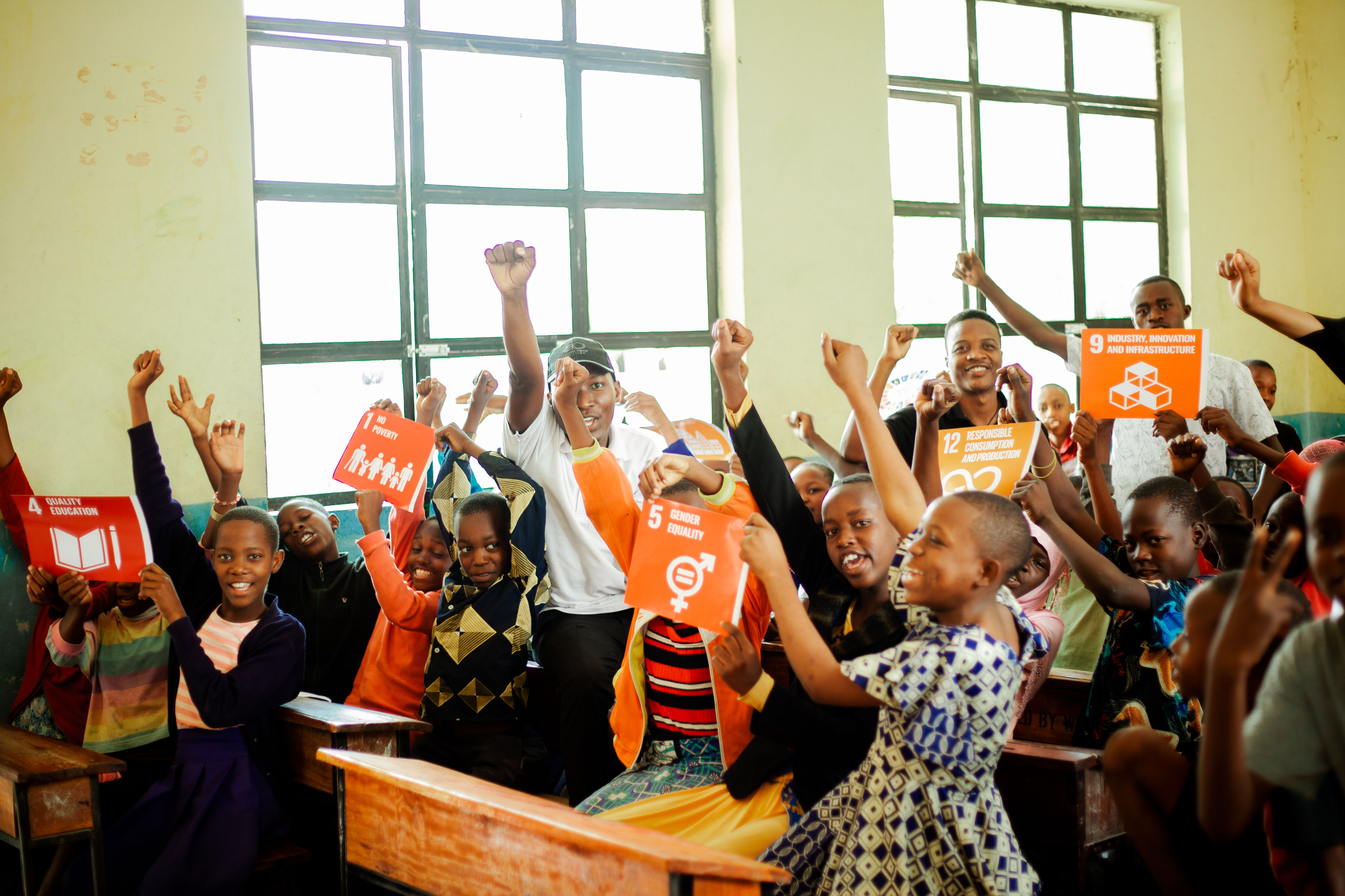 Team Vibing with Students